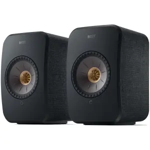 KEF LSX2 zwart KEF LSX II Boekenplank luidspreker - laatste model