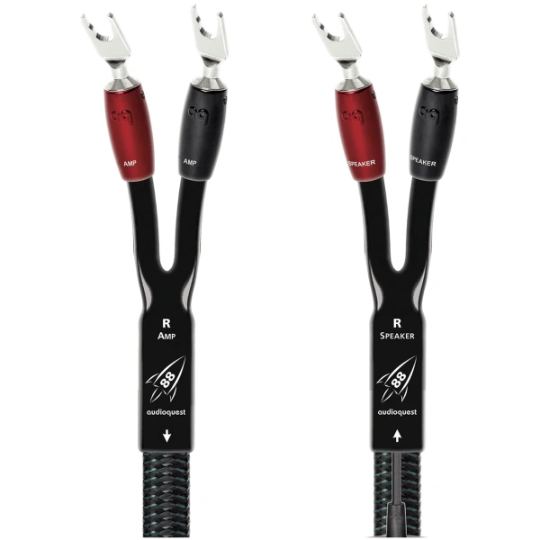 audioquest rocket 88 full range spades zilver