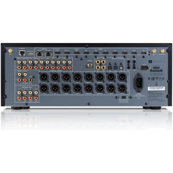 JBL Synthesis SDP55-back JBL SDP55 Dante Surround Processor - Demo