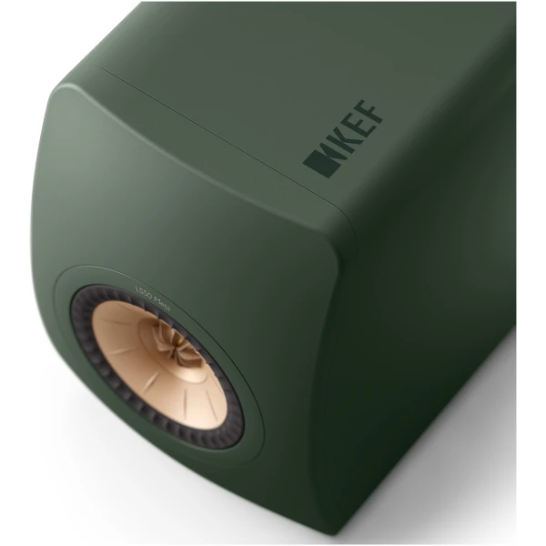 LS50Meta_Moss Green_Details_Top KEF LS50 Wireless II Actieve Boekenkast luidspreker