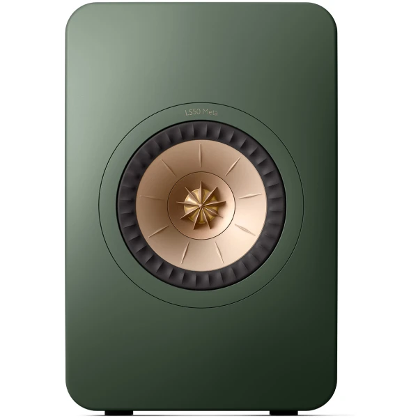 LS50Meta_Moss Green_Single_Front KEF LS50 Wireless II Actieve Boekenkast luidspreker