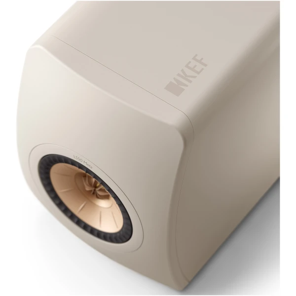 LS50Meta_Sand Shell_Details_Top KEF LS50 Wireless II Actieve Boekenkast luidspreker