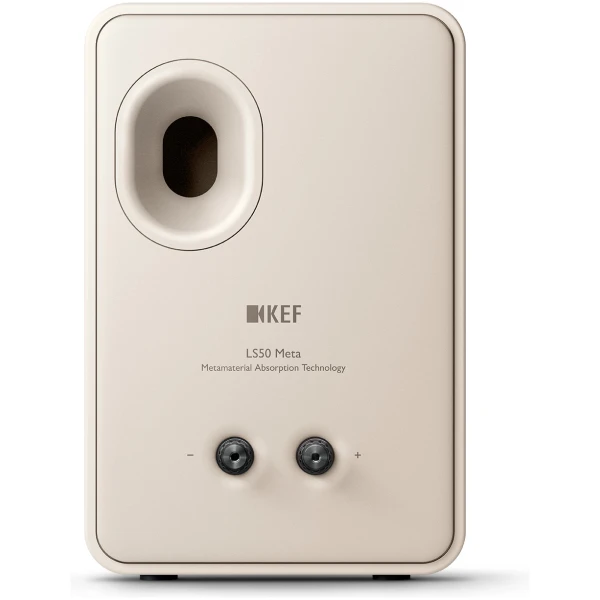 LS50Meta_Sand Shell_Single_Back KEF LS50 Wireless II Actieve Boekenkast luidspreker