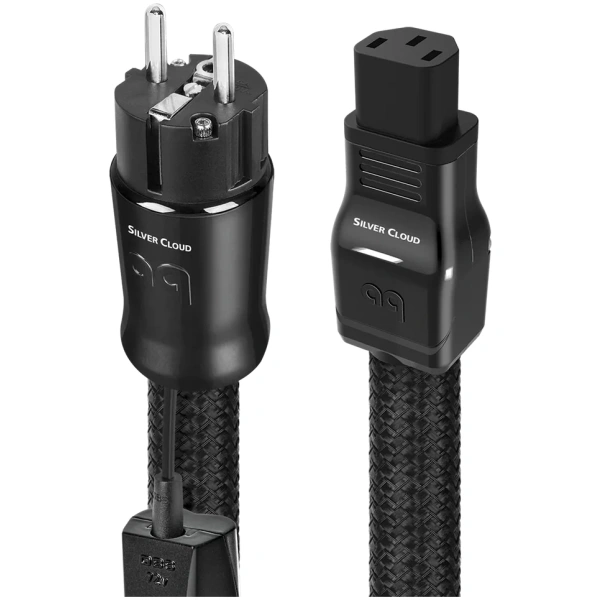 audioquest-silver-cloud-xtrm-a kopie AudioQuest Silver Cloud Stroomkabel